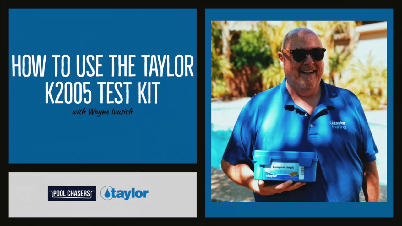 How to use Taylor K2005 Test Kit