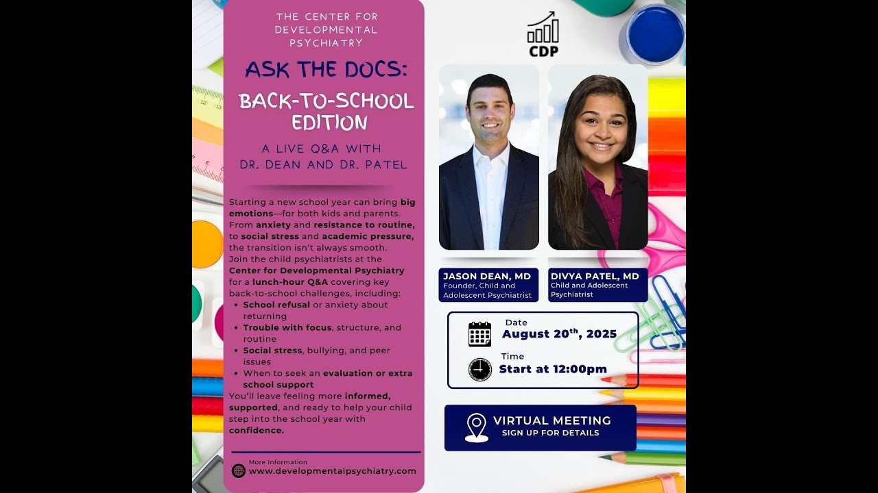 Ask The Docs: Back-To-School Edition
