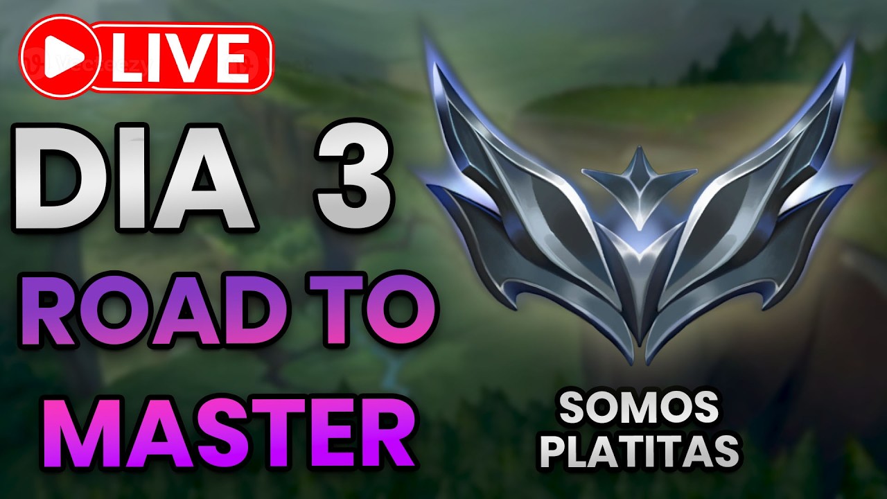 🔴 ROAD TO MASTER | CARREANDO EN PLATA CON XERATH 🏆
