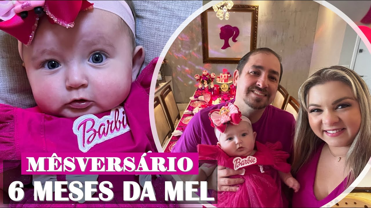 MESA POSTA E FESTA BARBIE EM CASA | MENU COMPLETO | INSPIRAÇÕES E DICAS