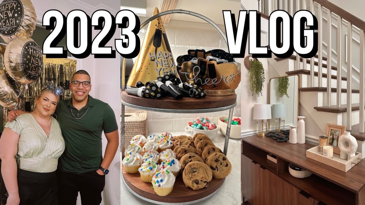 THE START OF 2023 VLOG | NYE PARTY, HOME REFRESH + TARGET RUN