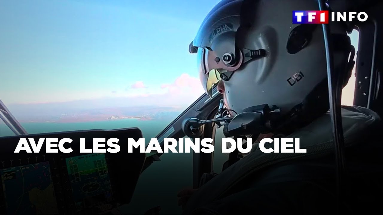 Avec les marins du ciel ｜TF1 INFO