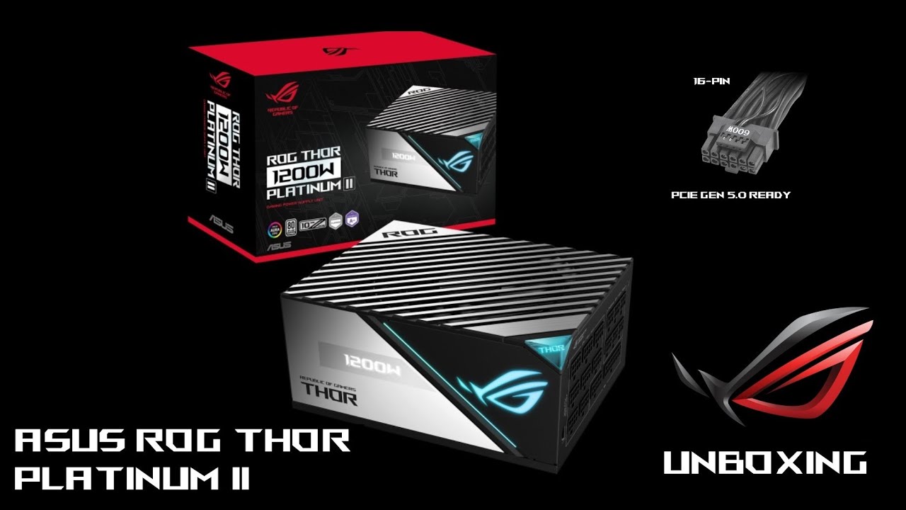 THOR Platinum II ASUS ROG | UNBOXING | Распаковка