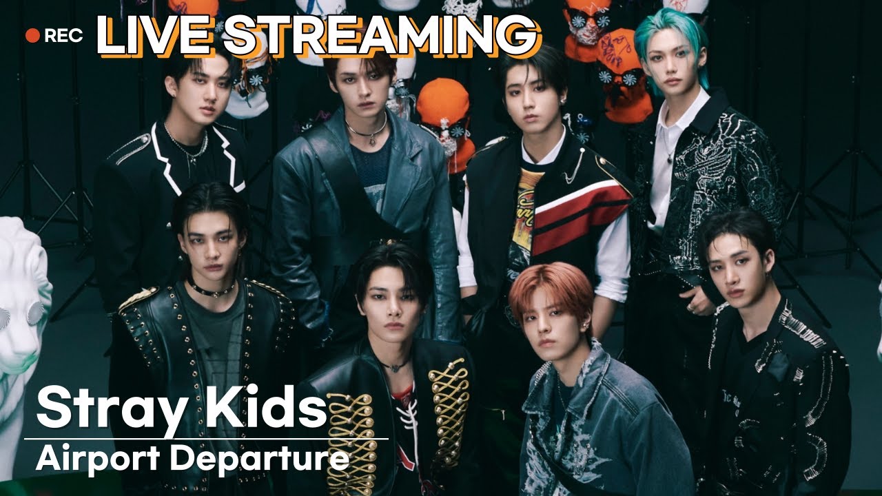 [LIVE] Stray Kids(스트레이키즈) 김포공항 출국 | Stray Kids Airport Departure
