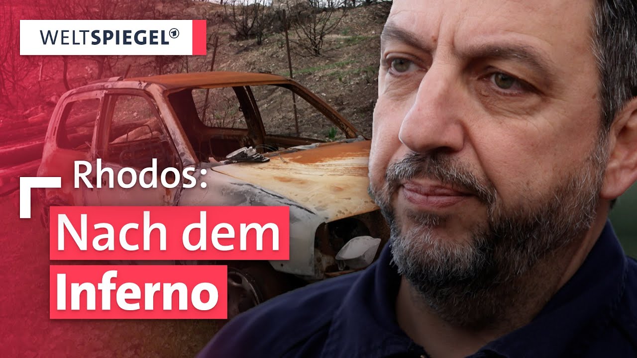Rhodos ein halbes Jahr nach dem Waldbrand: Schafft die Insel den Wiederaufbau? | Weltspiegel