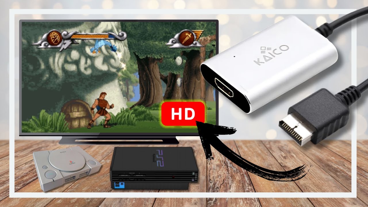 Kaico PS1 & PS2 HDMI Adapter Review