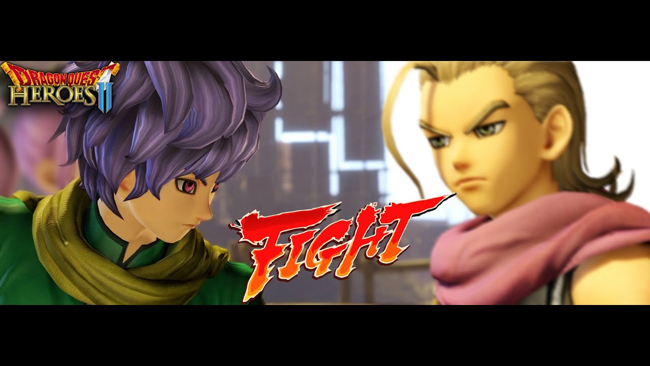 DRAGON QUEST HERO II GAMEPLAY - FIGHT WITH  BOSS CESAR