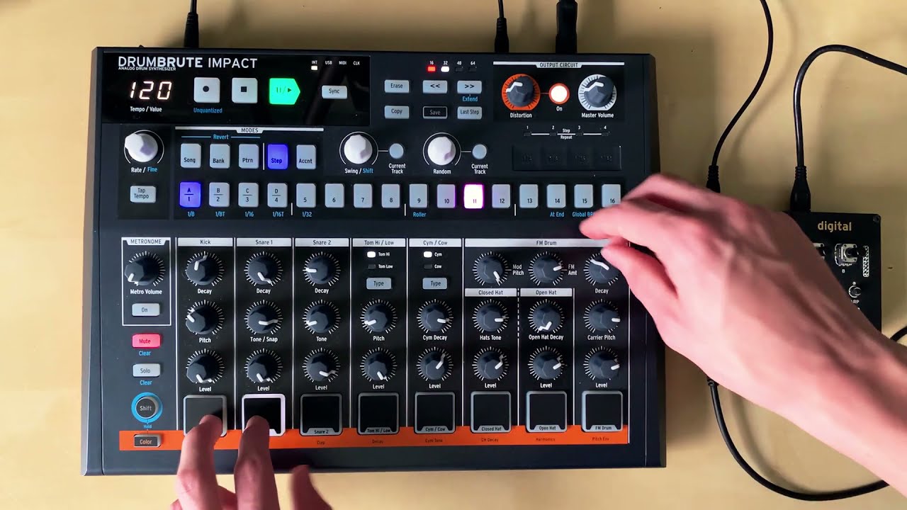 Dark Techno w/ the Arturia Drumbrute Impact