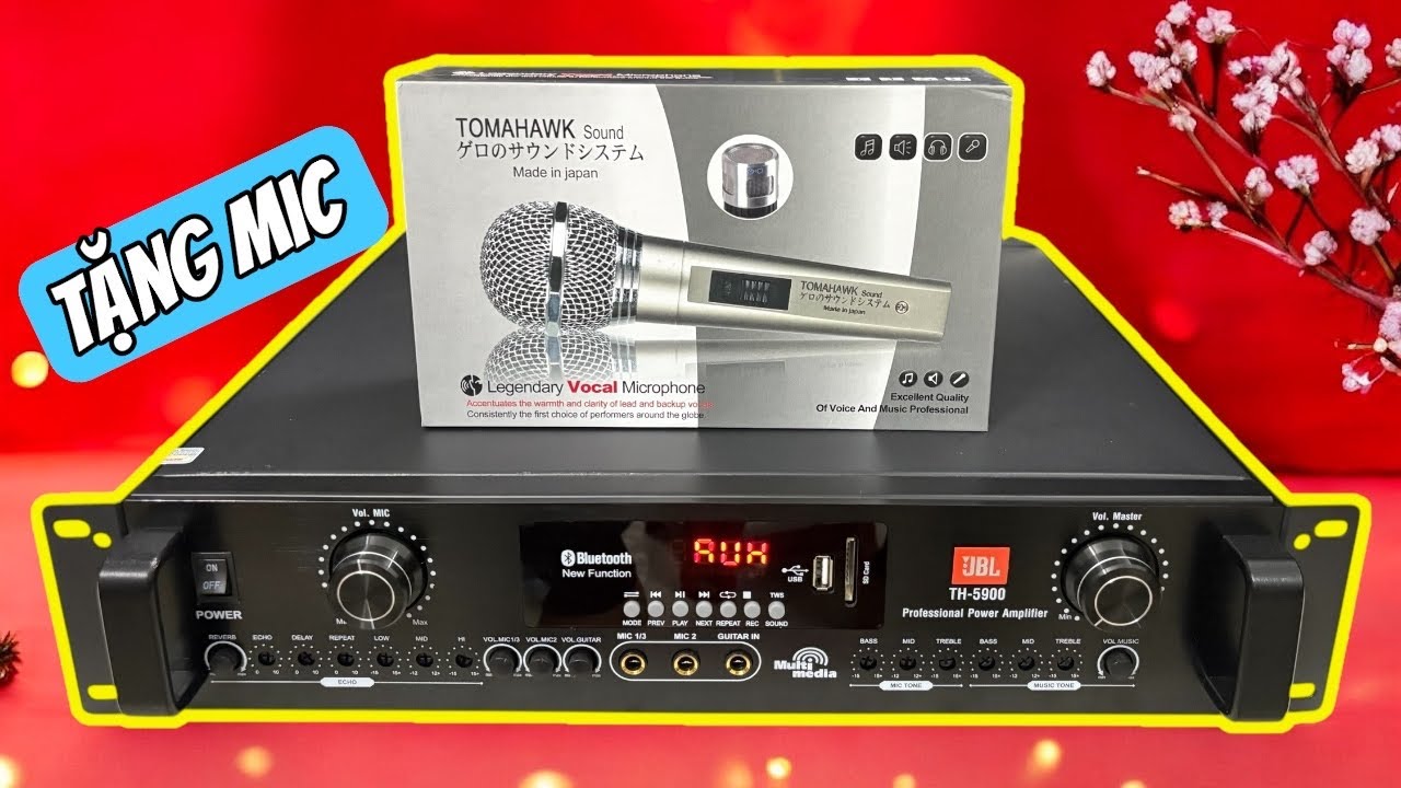 Mua Ngay Tết Này- Đẩy Liền Vang JBL 5900 “TẶNG MIC” chỉ cần cắm loa là hát | 4tr5 ☎️036.828.6636