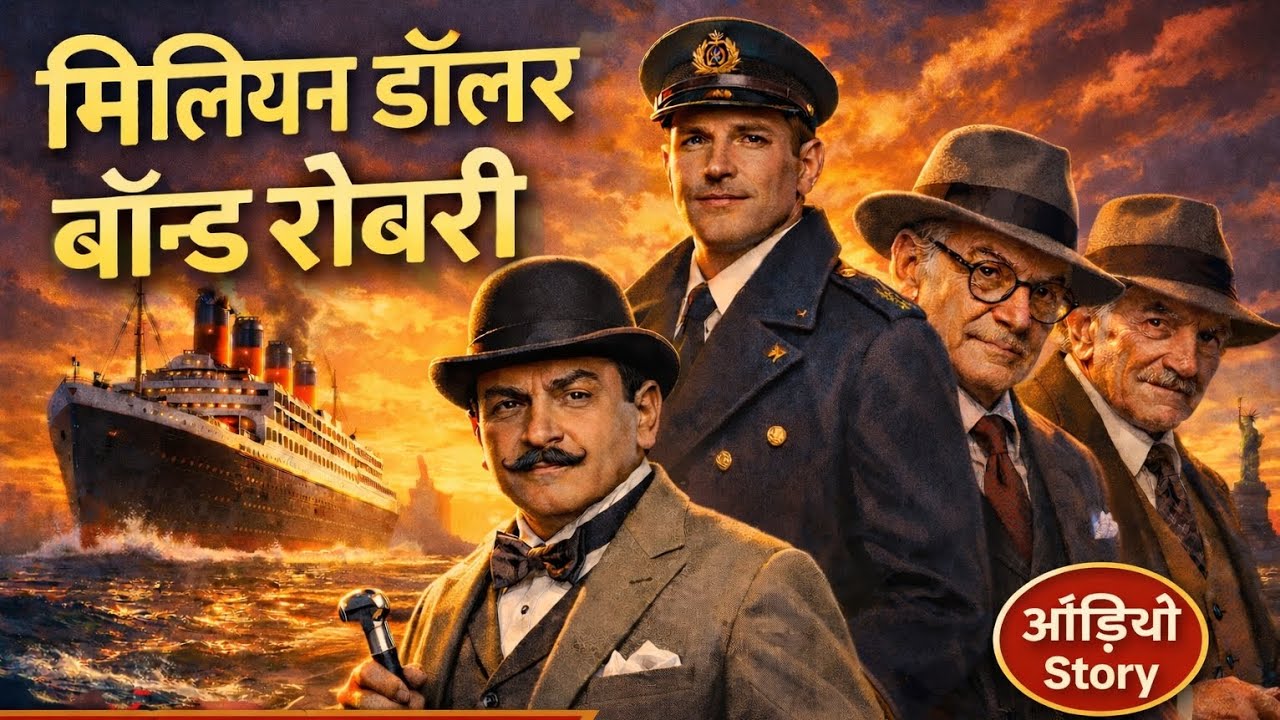 मिलियन डॉलर बॉन्ड रोबरी – अगाथा क्रिस्टी की रहस्यमयी जासूसी कहानी | हिंदी ऑडियो स्टोरी #audio #hindi