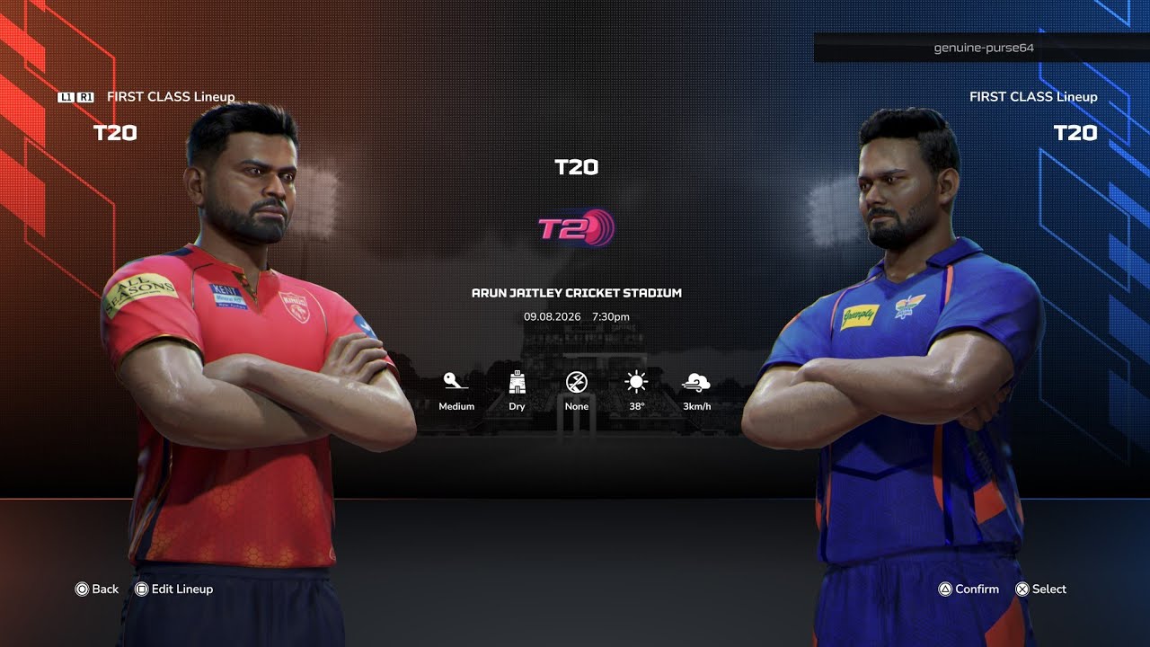 PKB vs LSG | T20 IPL Match | Cricket26 Live