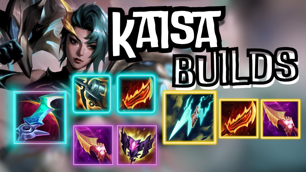 Kaisa Builds For season 14 By Kaisa Main Ad or AP!