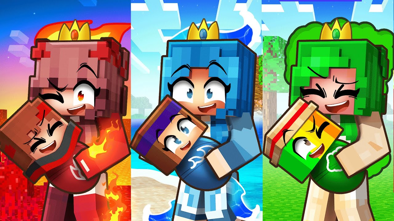 Devenir un Élémentaire COLORÉ sur Minecraft !