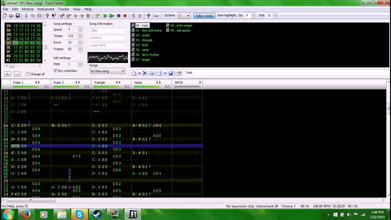 Airman Ga Taosenai (I Can't Defeat Airman) 8-bit Famitracker Remix