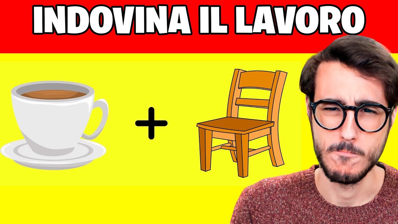 INDOVINA IL LAVORO DELLE PERSONE! - Challenge