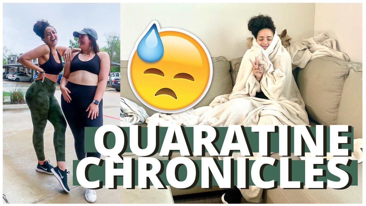 QUARATINE LIFE: RUNNING A 5K DAILY & UPPER BODY WORKOUT || Quarantine Chronicles  EP. 1 #StayHome