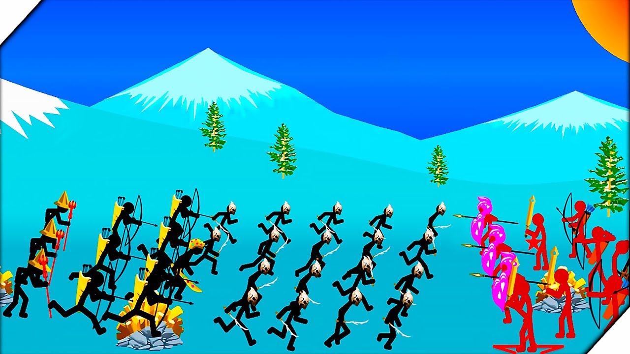 Маг Стикмен и  его Команда - Игра Stick War Legacy Tournament Mode  Игры для андроид