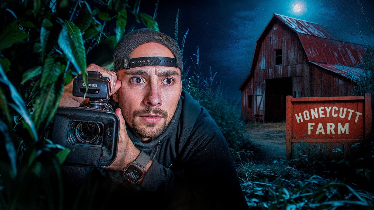 TERRIFYING NIGHT INSIDE THE HONEYCUTT FARM (CHASED OUT)