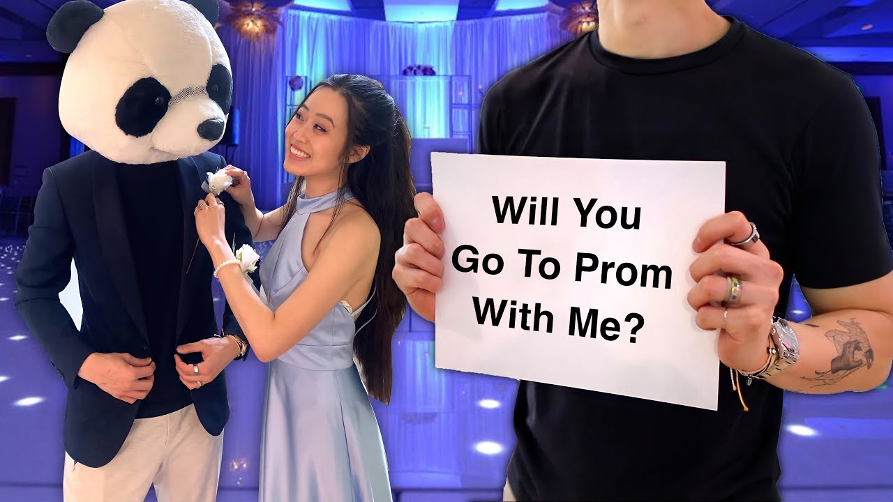 FIANCE TOOK ME TO PROM since I've never been | Prom dress shopping