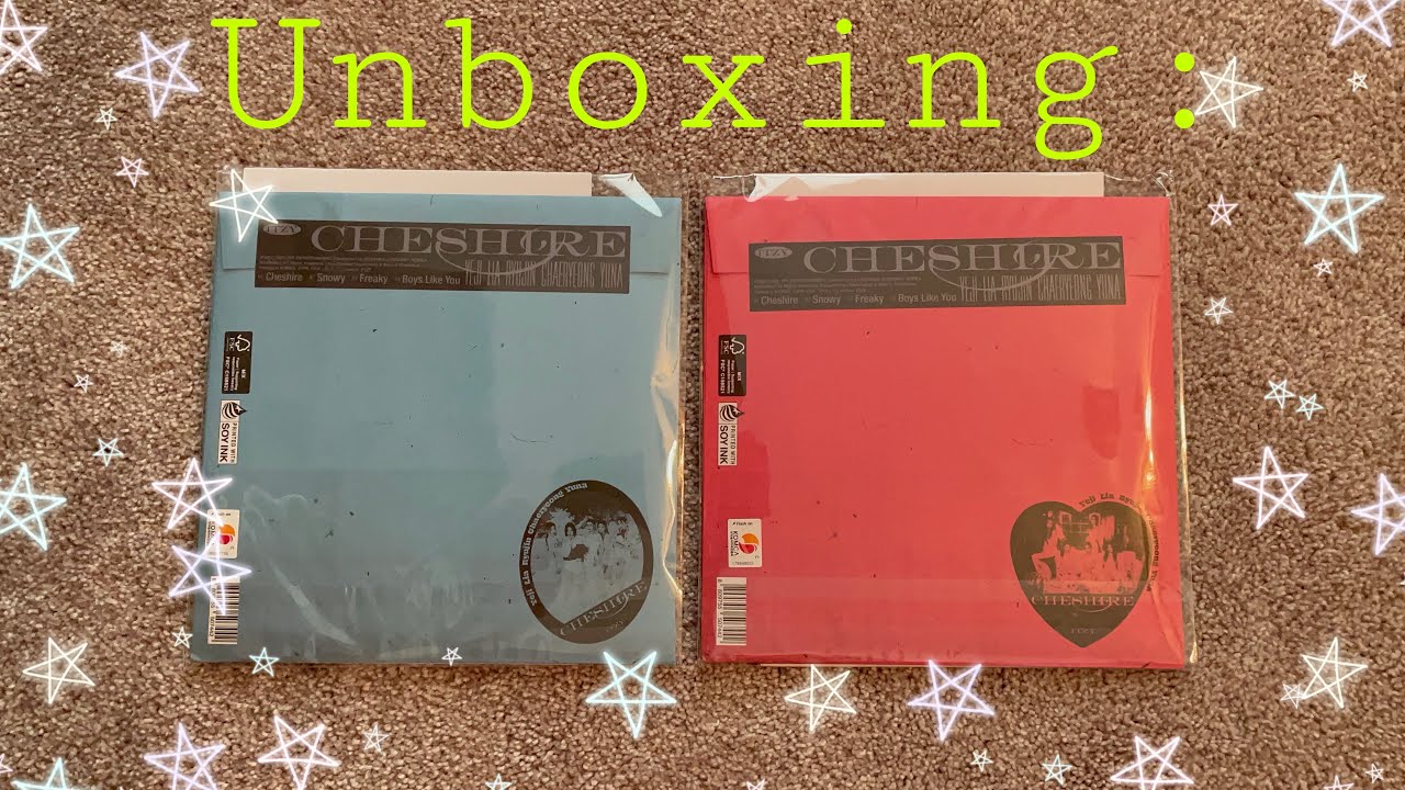 ITZY (있지) Cheshire Special Edition Unboxing