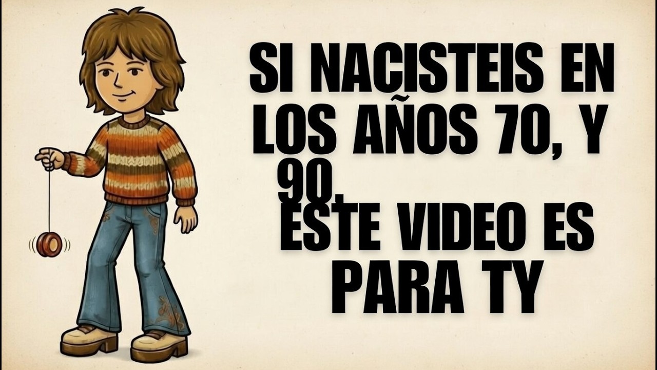 Si Naciste en los 70, 80 o 90… Este Video Te Va a Golpear la Memoria