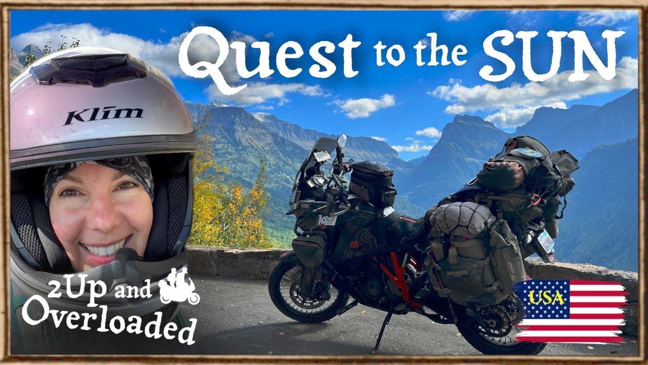 Это самый красивый национальный парк Америки? 🏍 Поездка на Аляску Эпизод 63