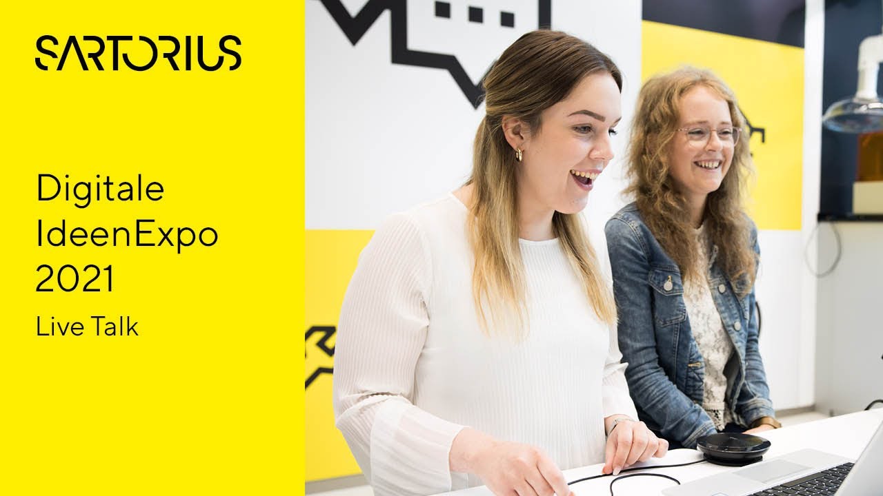 Ausbildung bei Sartorius: Live Talk bei der digitalen IdeenExpo 2021