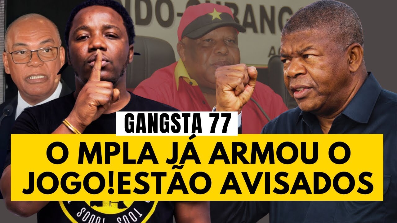 “ELEIÇÕES 2027 EM RISCO? GANGSTA 77 EXPÕE O PLANO DE FRAUDE DO MPLA”