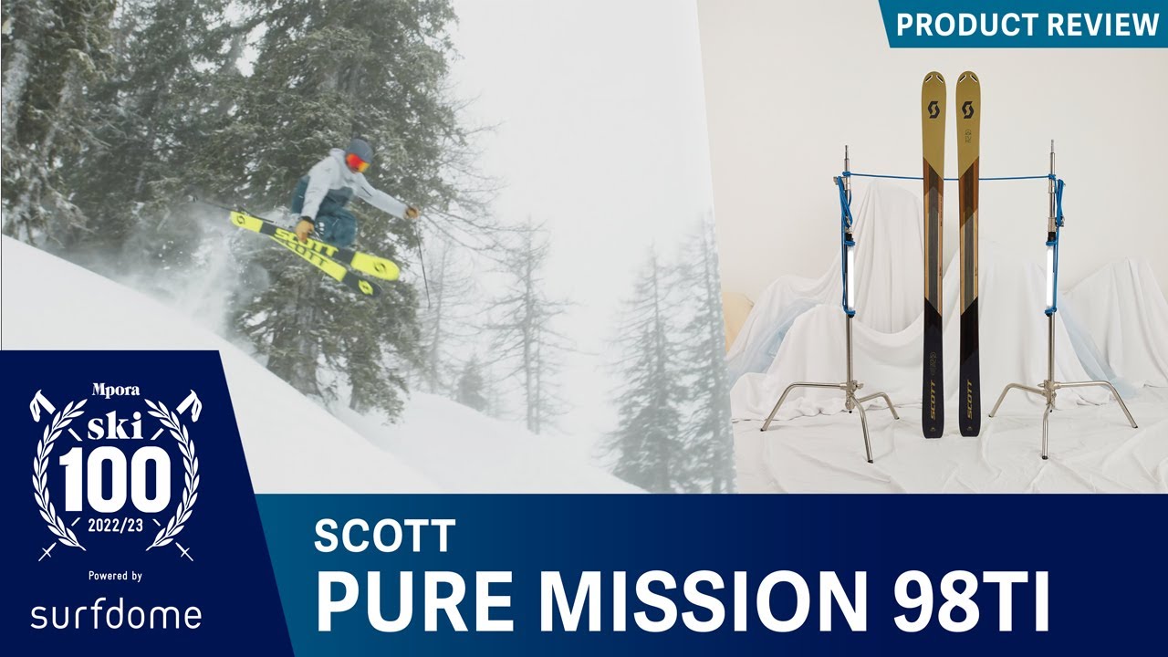 Обзор Scott Pure Mission 98Ti | Лучшие лыжи 2022/2023
