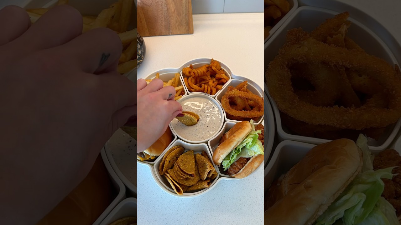 *ASMR* FAST FOOD TRAY RESTOCK! #restock #fastfood #jackinthebox #snacktray #kitchen #amazonfinds