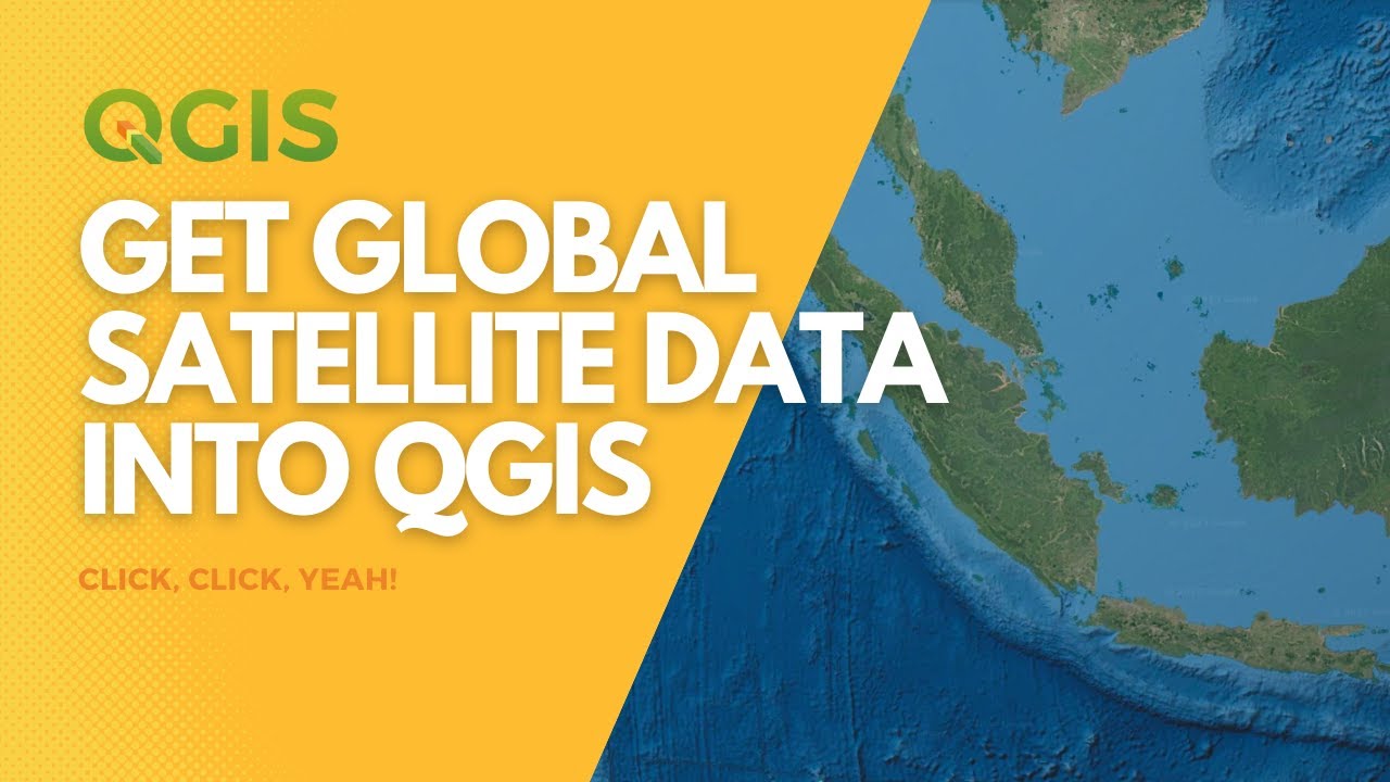 Get cloudless global satellite imagery into QGIS