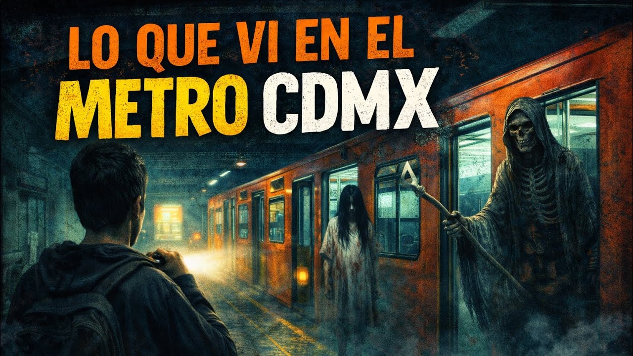 Historias paranormales - misterios en el metro CDMX 