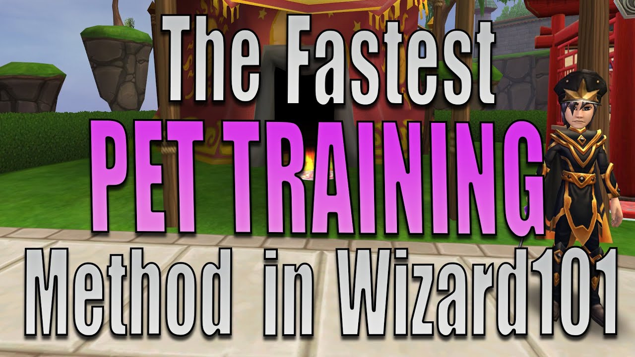 САМЫЙ ПРОСТОЙ способ натренировать питомца на максимум в Wizard101