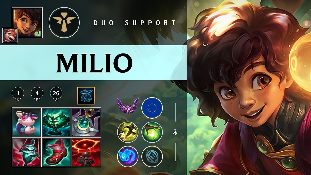 Milio Support vs Lux - EUW Master Patch 26.04