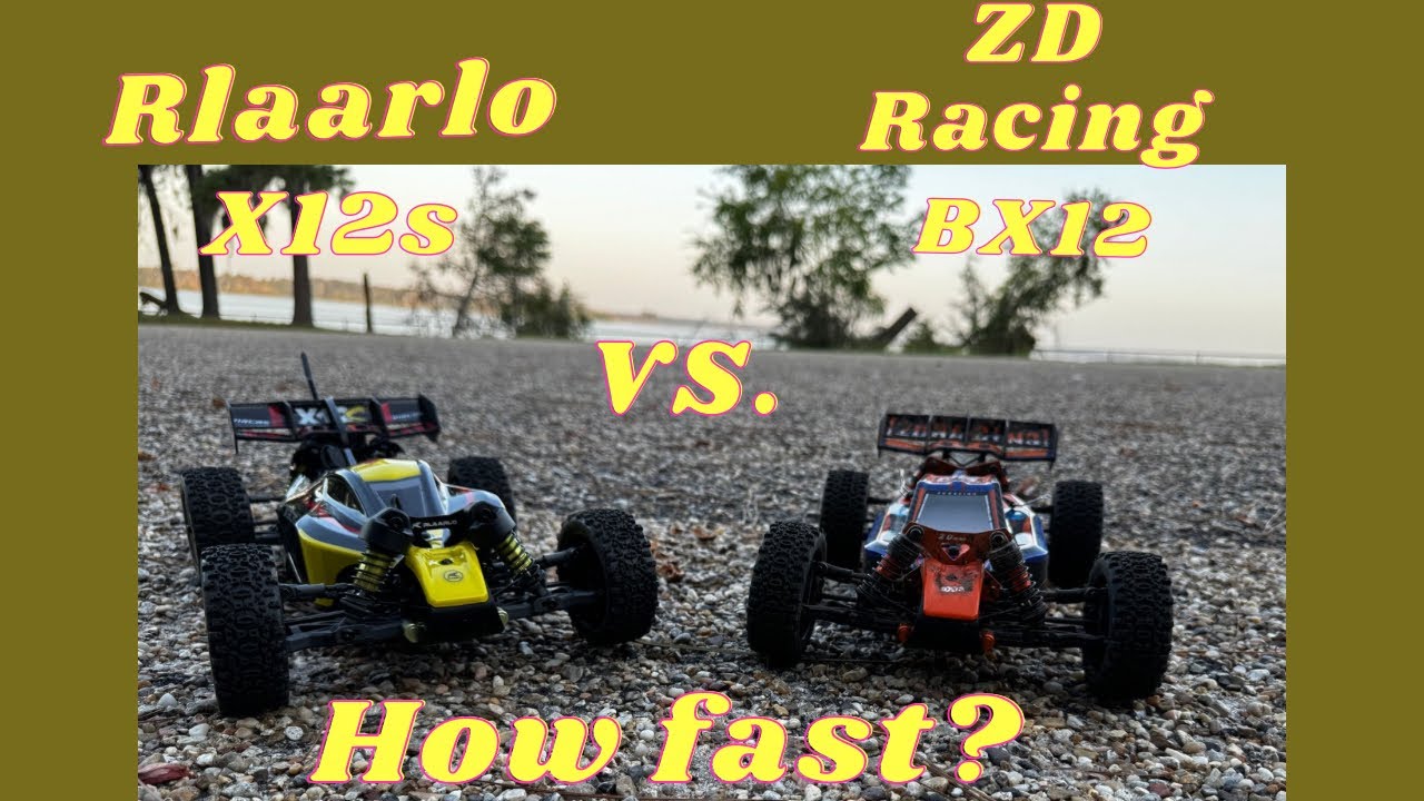 Rlaarlo X12s VS. ZD Racing BX12  Fun Run and Speed Run! 