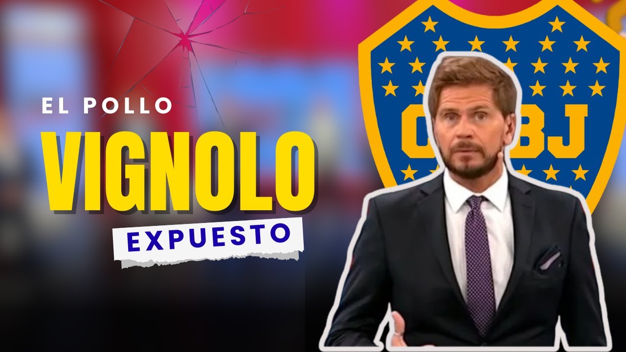 EXPUESTO | Pollo Vignolo es de BOCA y estas son las PRUEBAS