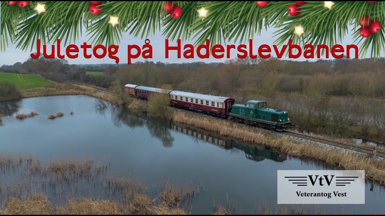 VTV Juletog på Haderslevbanen 2025