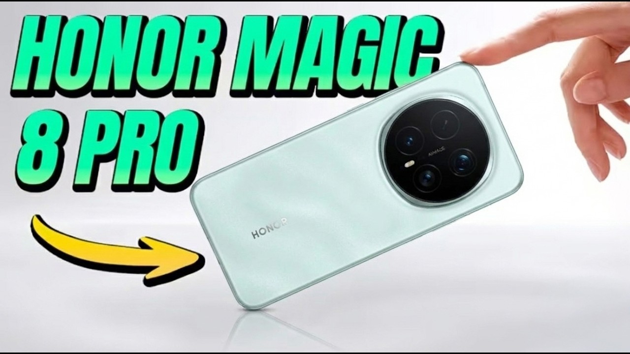 Olvida el resto... ¡EL HONOR MAGIC 8 PRO Ahora si! 🔥