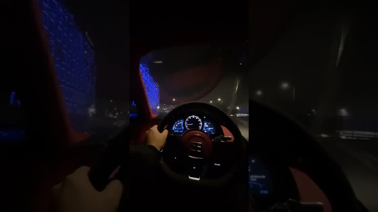 Driving Chiron night 