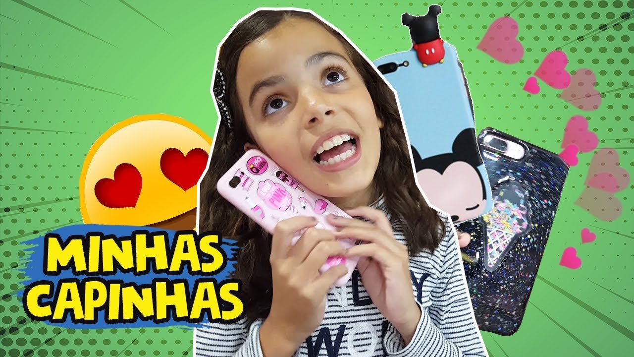 MINHAS CAPINHAS DO MEU IPHONE 7 PLUS
