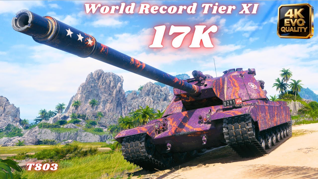 T803 - 17K Damage 8 Kills World Record Tier XI World of Tanks