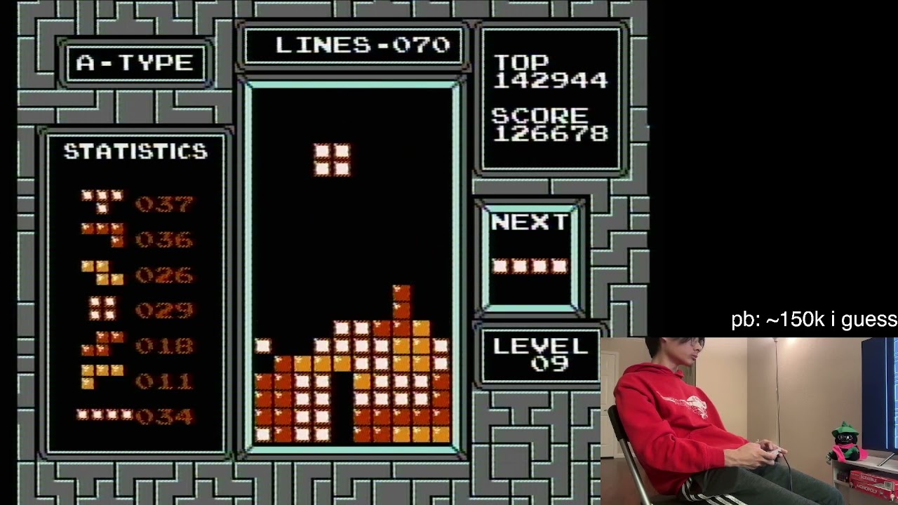 246k on nes tetris