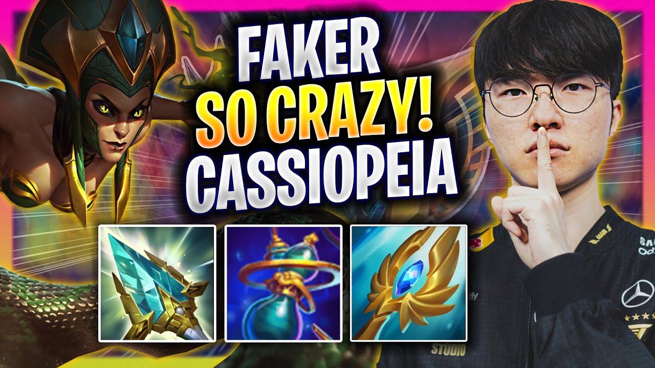 FAKER CRAZY GAME WITH CASSIOPEIA! - T1 Faker Plays Cassiopeia MID vs Quinn! | Season 2026