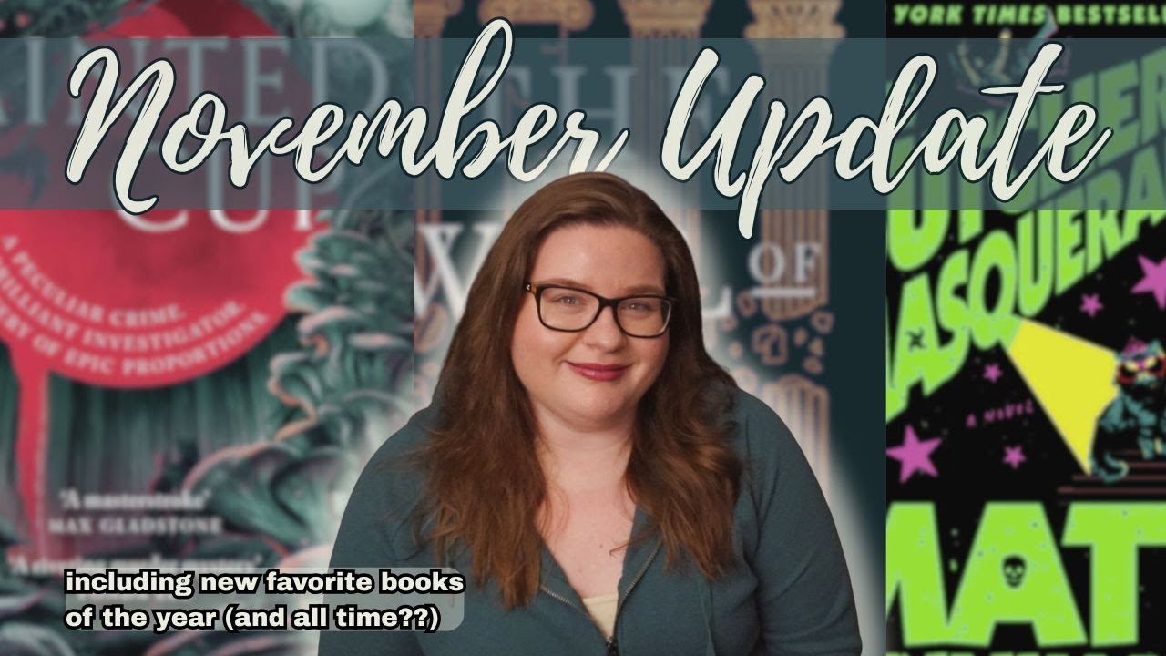 My best reading month ever? November reading update!