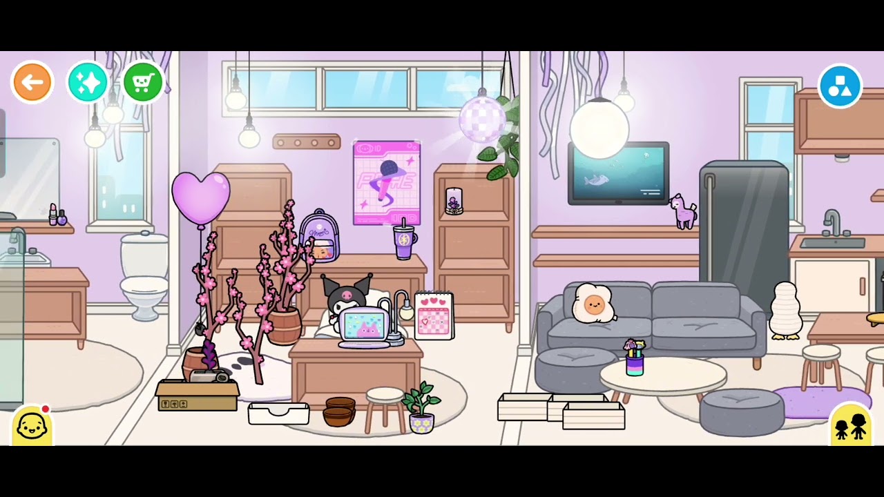 ✨Toca Boca Secret HQ Build (Soft Aesthetic Theme) ✨❤️