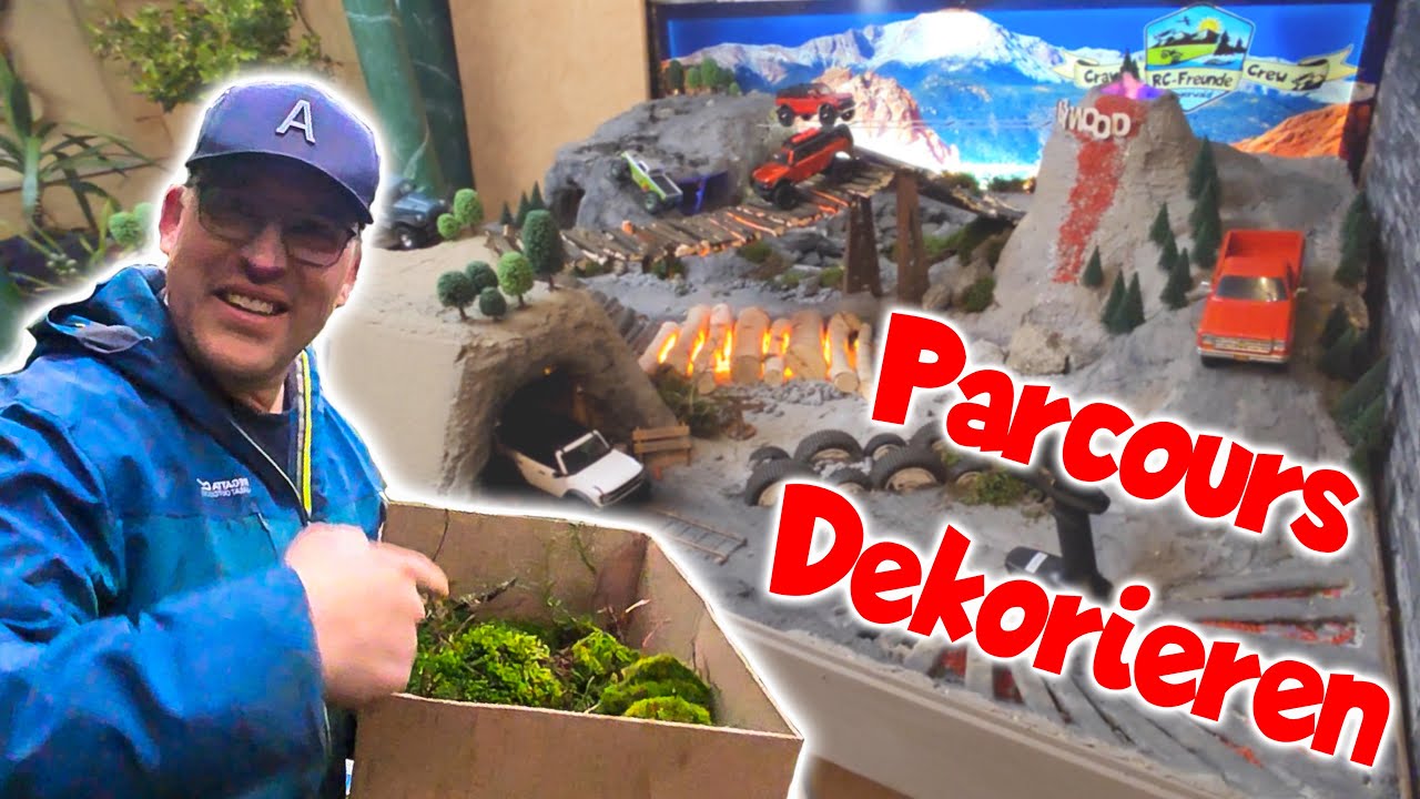 Wir bauen einen 1:18 Indoor Crawler Parcours (Teil2)