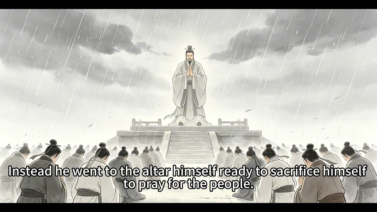 The Benevolent King Who Sacrificed Himself to Pray for Rain: Founder of the Shang Dynasty