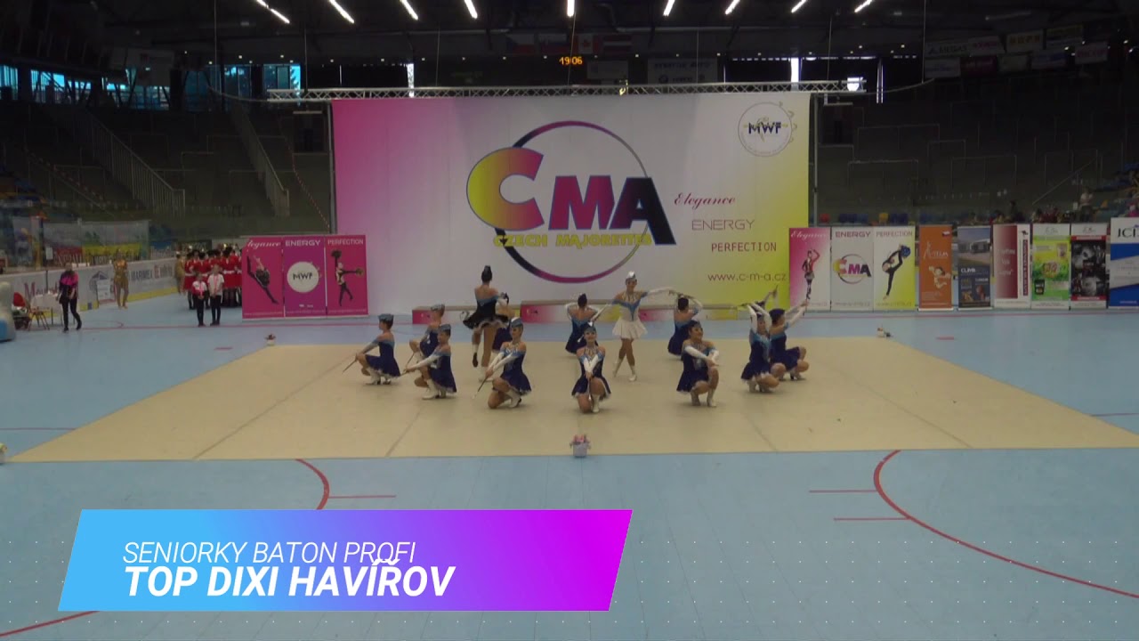 CMA MČR 2019 TOP DIXI HAVÍŘOV / PODIO BATON SENIORKY PROFI