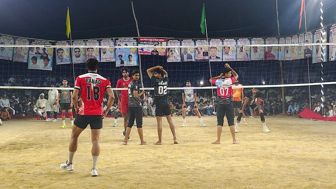 Katauli Vs Sai Raebareli Volleyball match live from Anjan Shaheed Volleyball A To Z Azamgarh