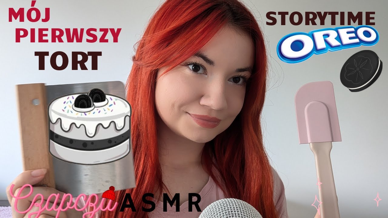 ASMR Po Polsku MÓJ PIERWSZY TORT Storytime